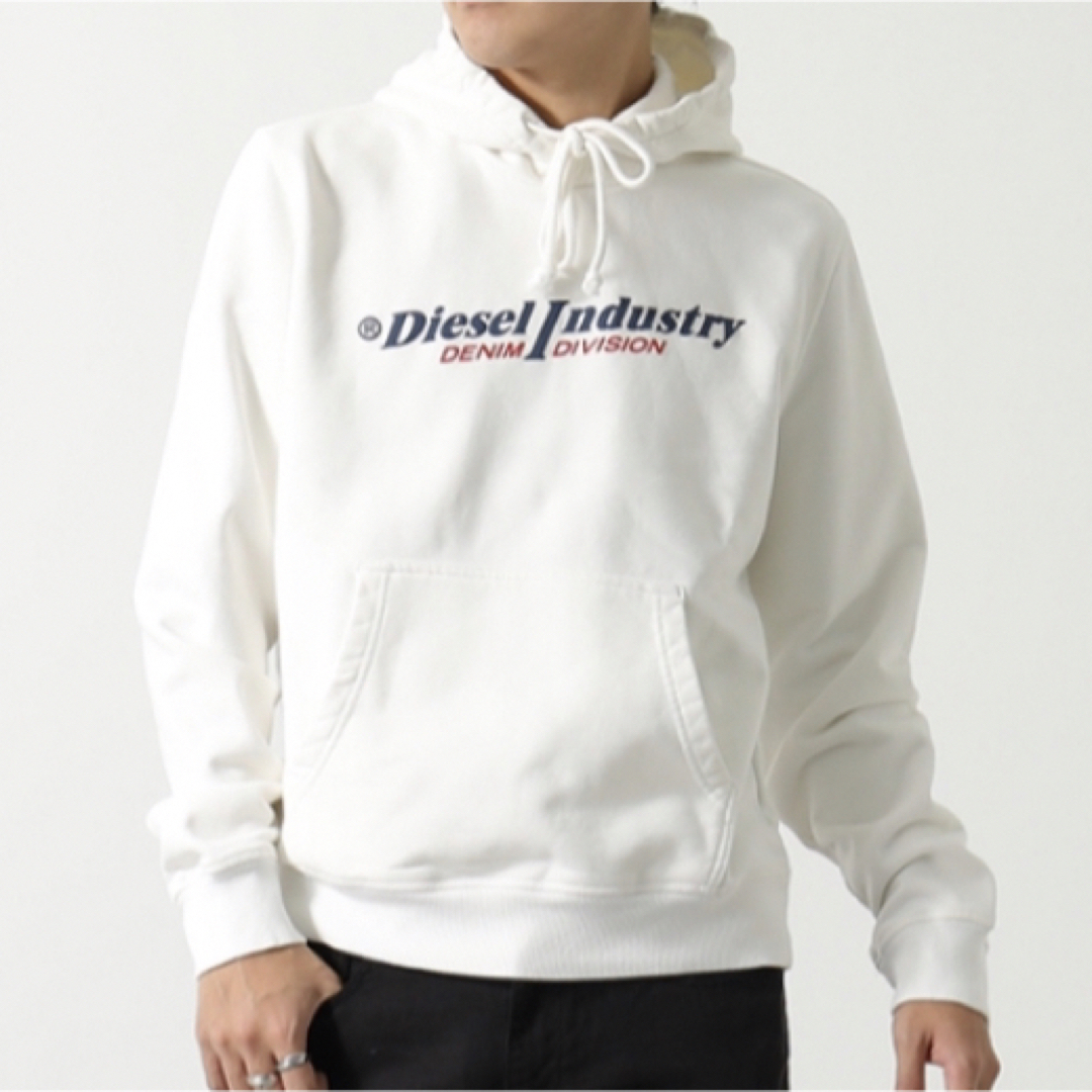 【新品】DEISEL ディーゼル/スウェット フーディー パーカー M
