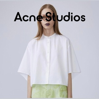 アクネストゥディオズ(Acne Studios)のAcne Studios(アグネストゥディオズ):ノーカラーシャツ(シャツ/ブラウス(長袖/七分))