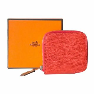 エルメス(Hermes)のエルメス アザップミニ シルクイン コインケース ヴォーエプソン シルク(財布)