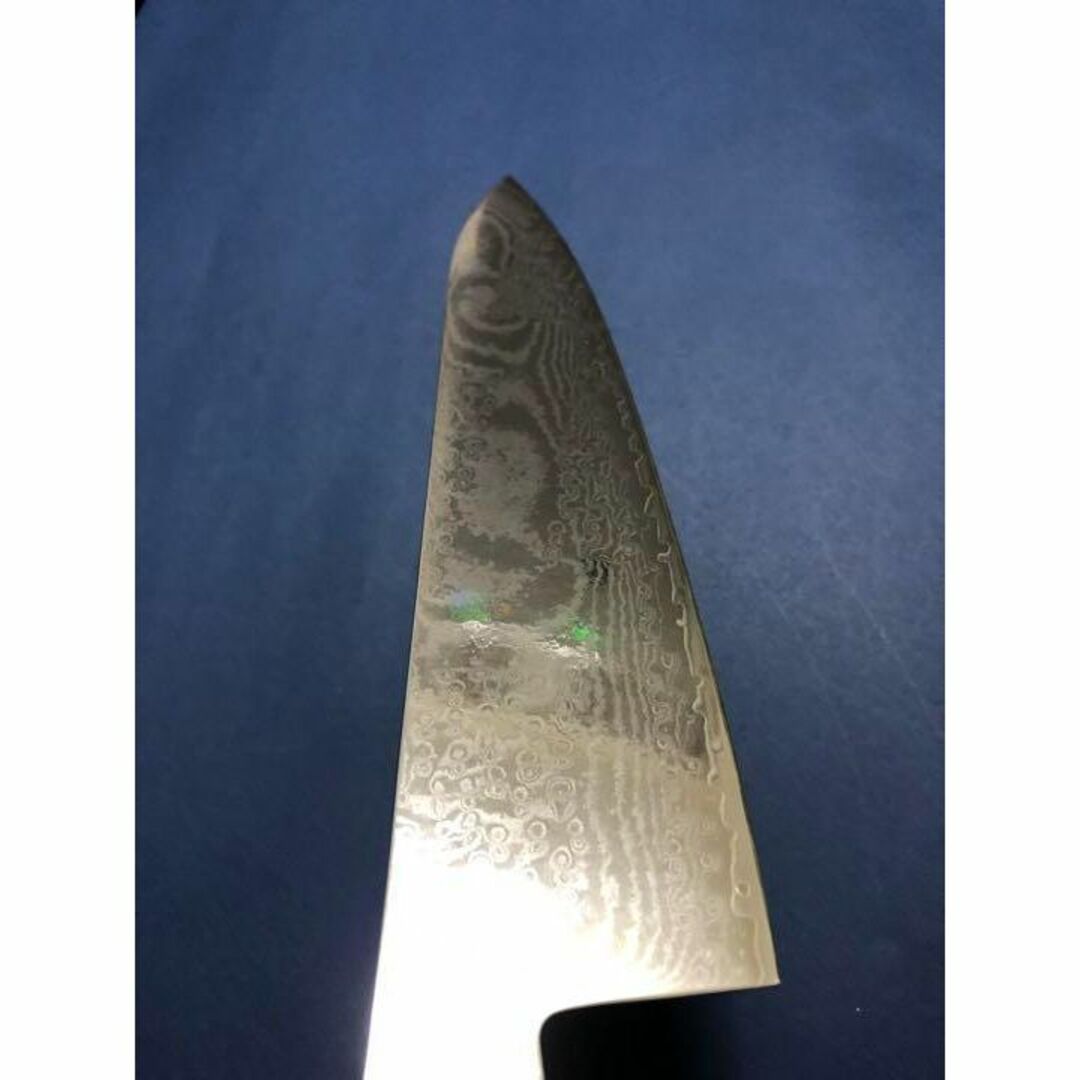 S35VN粉末鋼 67層ダマスカス 牛刀包丁 パッカウッド柄 210mm