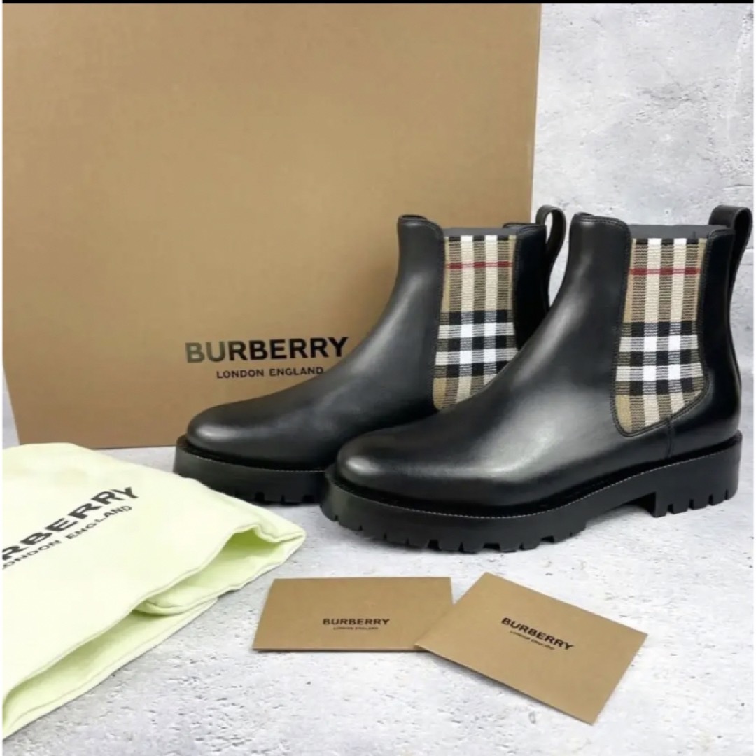 BURBERRY - 新品未使用Burberryチェルシーブーツ 36の通販 by R's shop