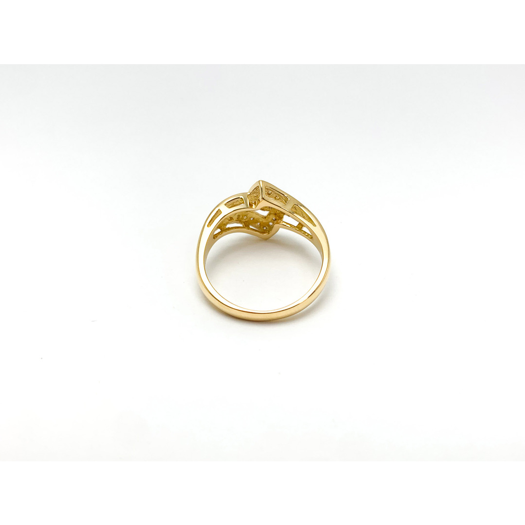 SEIKO(セイコー)のSEIKO セイコージュエリー K18 18金イエローゴールド ダイヤモンド リング 指輪 アクセサリー 約12号 レディースのアクセサリー(リング(指輪))の商品写真