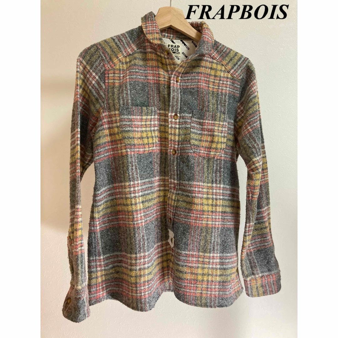 FRAPBOIS フラボア　チェックネルシャツ