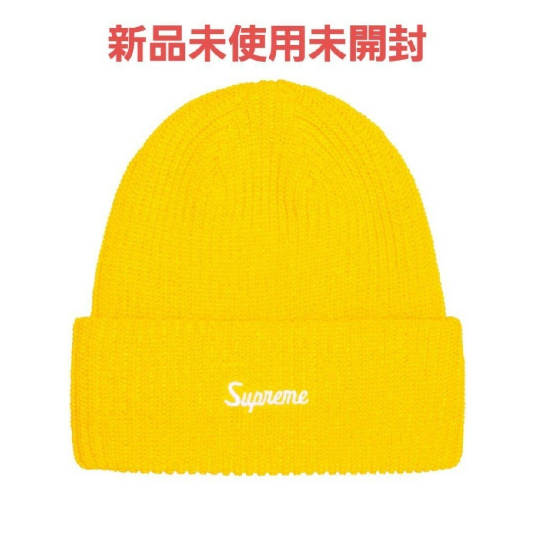 0 Supreme Loose Gauge Beanie イエロー - ニット帽/ビーニー