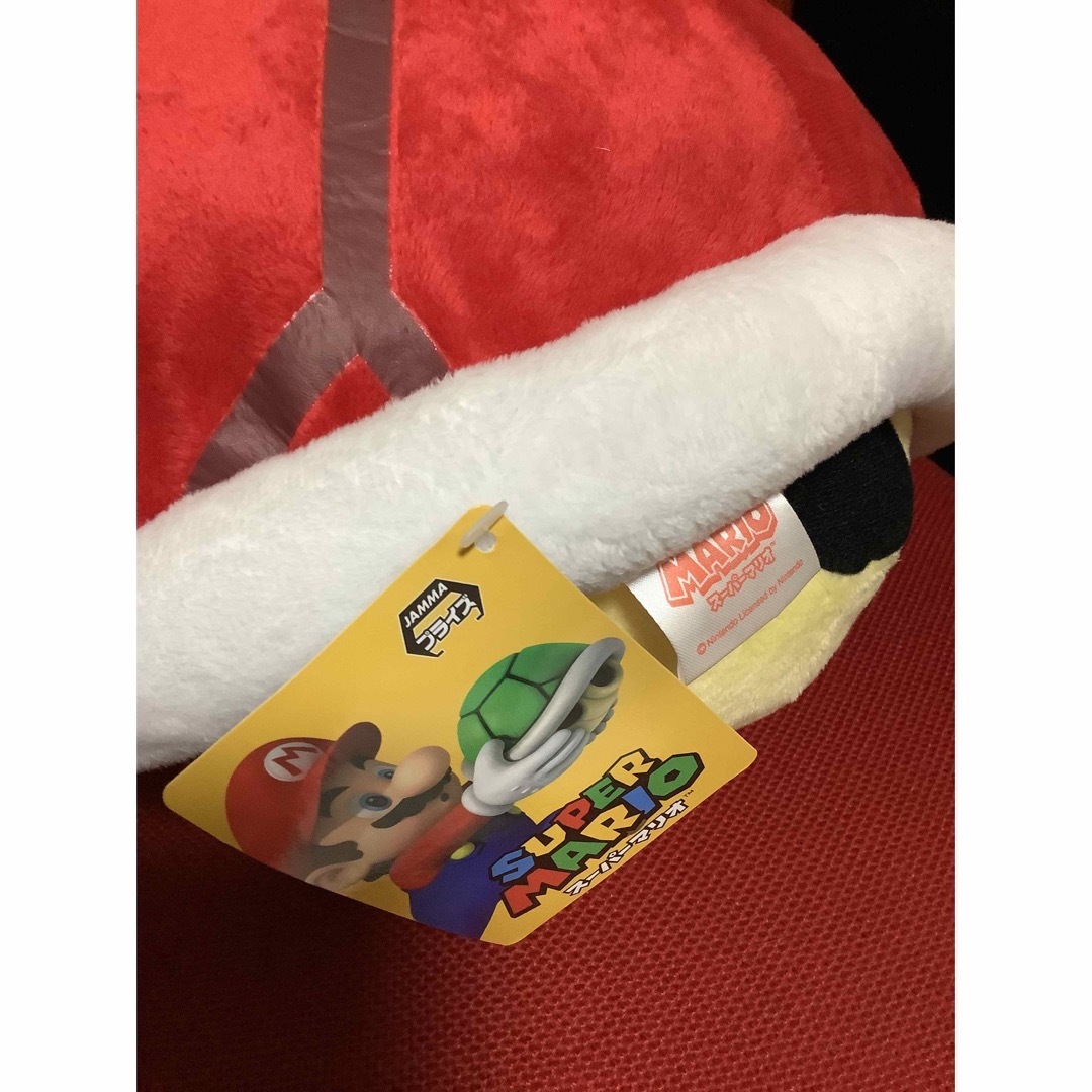 スーパーマリオブラザーズニンテンドーこうら　赤　ぬいぐるみ　30cm 特大サイズ Amazon.co.jp: スーパーマリオ 特大サイズ カメのこうら