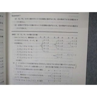 VE05-008 代ゼミ 代々木ゼミナール 山本俊郎編 Essential確率+場合の数 テキスト 2009 夏期講習 05s0D