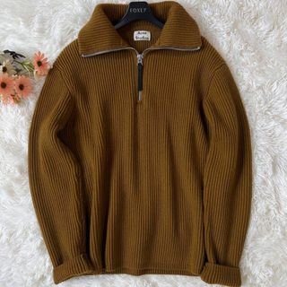 Acne Studios - 【未使用】Acne studios kally ハーフジップニット