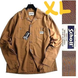 ショット(schott)の定価9790円‼️Schott N.Y.C 高耐久TC素材ワークシャツ(シャツ)