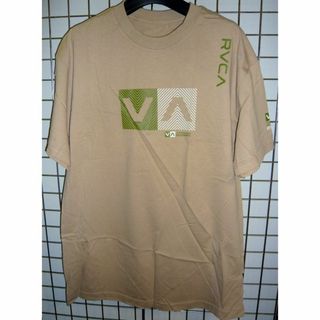 ルーカ(RVCA)の新品 RVCA ルーカTシャツ 　L　ベージュ(Tシャツ/カットソー(半袖/袖なし))