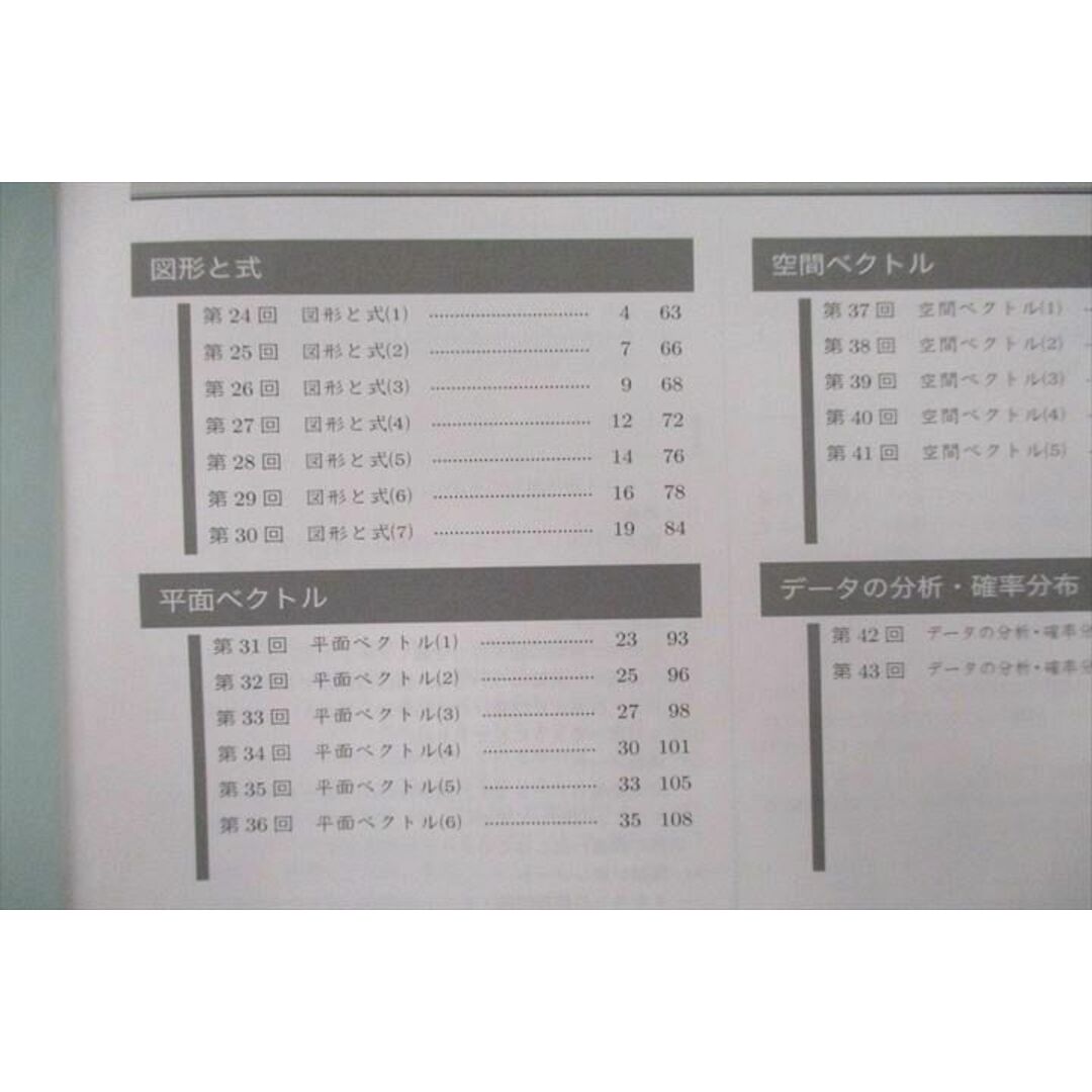 VE26-037 鉄緑会 中3 数学基礎講座II 問題集 第1/2部 テキスト通年セット 2016 計2冊 18S0D