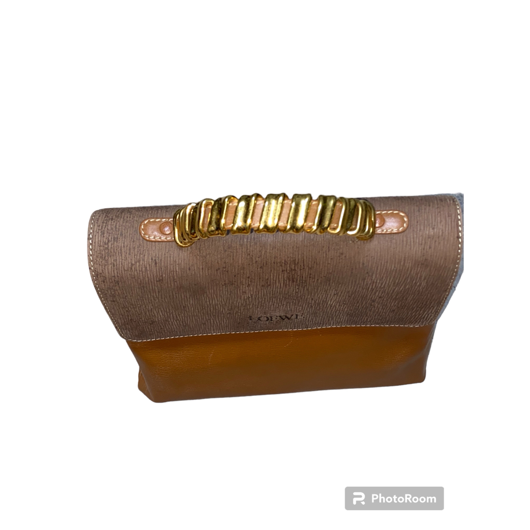 LOEWE - LOEWE ベラスケス 2WAY ハンドバッグ レザー ブラウン