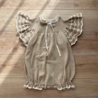 キャラメルベビー&チャイルド(Caramel baby&child )のmabli Gwendolen Romper Shell ロンパース(ロンパース)