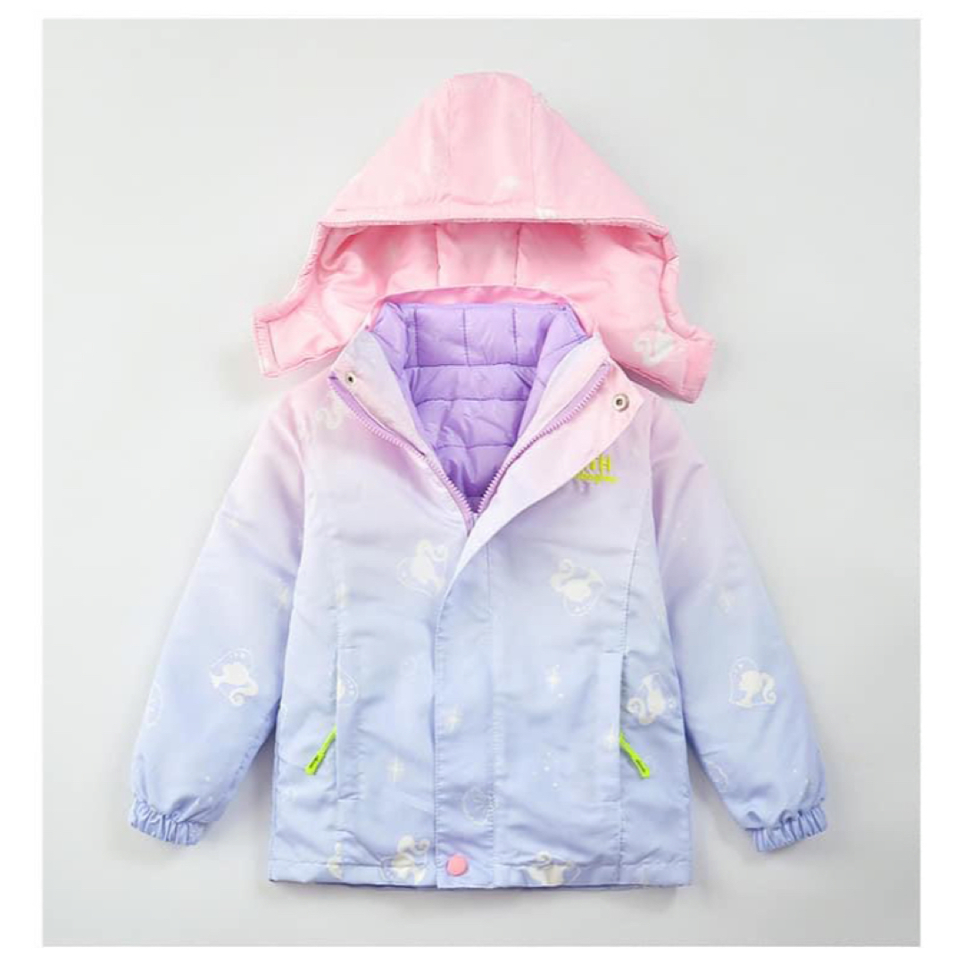 【新商品】 ダウン ウインドブレーカー セット 女の子 プリンセス 綺麗 140