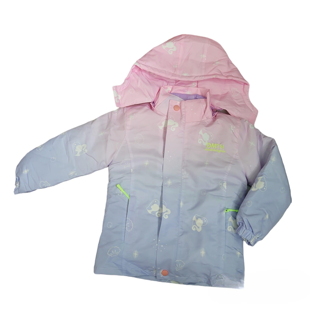 【新商品】 ダウン ウインドブレーカー セット 女の子 プリンセス 綺麗 140