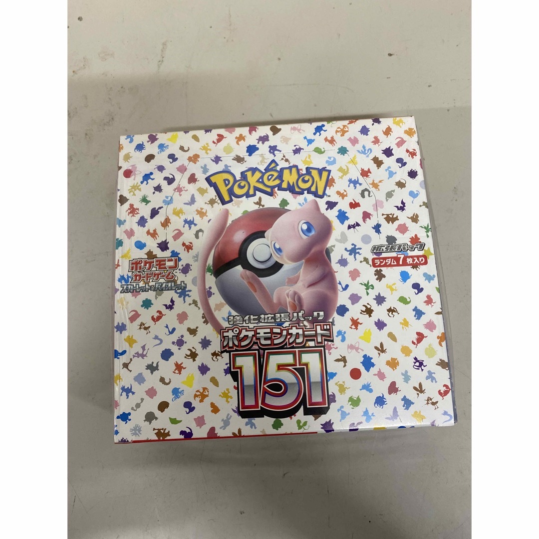 ポケモンカードゲーム 151 box シュリンク付きトレーディングカード