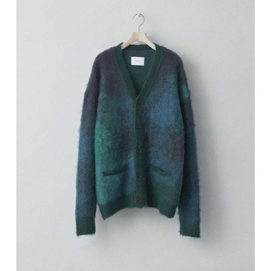 stein 22aw GRADATION MOHAIR CARDIGAN