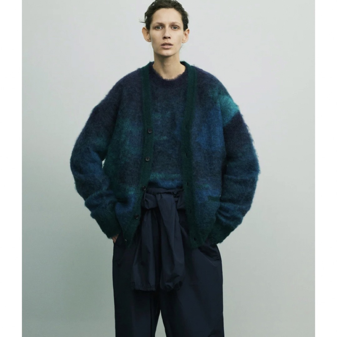 stein 22aw GRADATION MOHAIR CARDIGAN