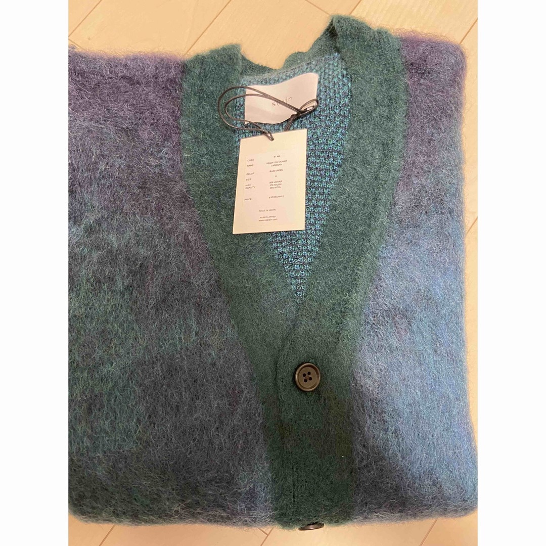 stein 22aw GRADATION MOHAIR CARDIGAN