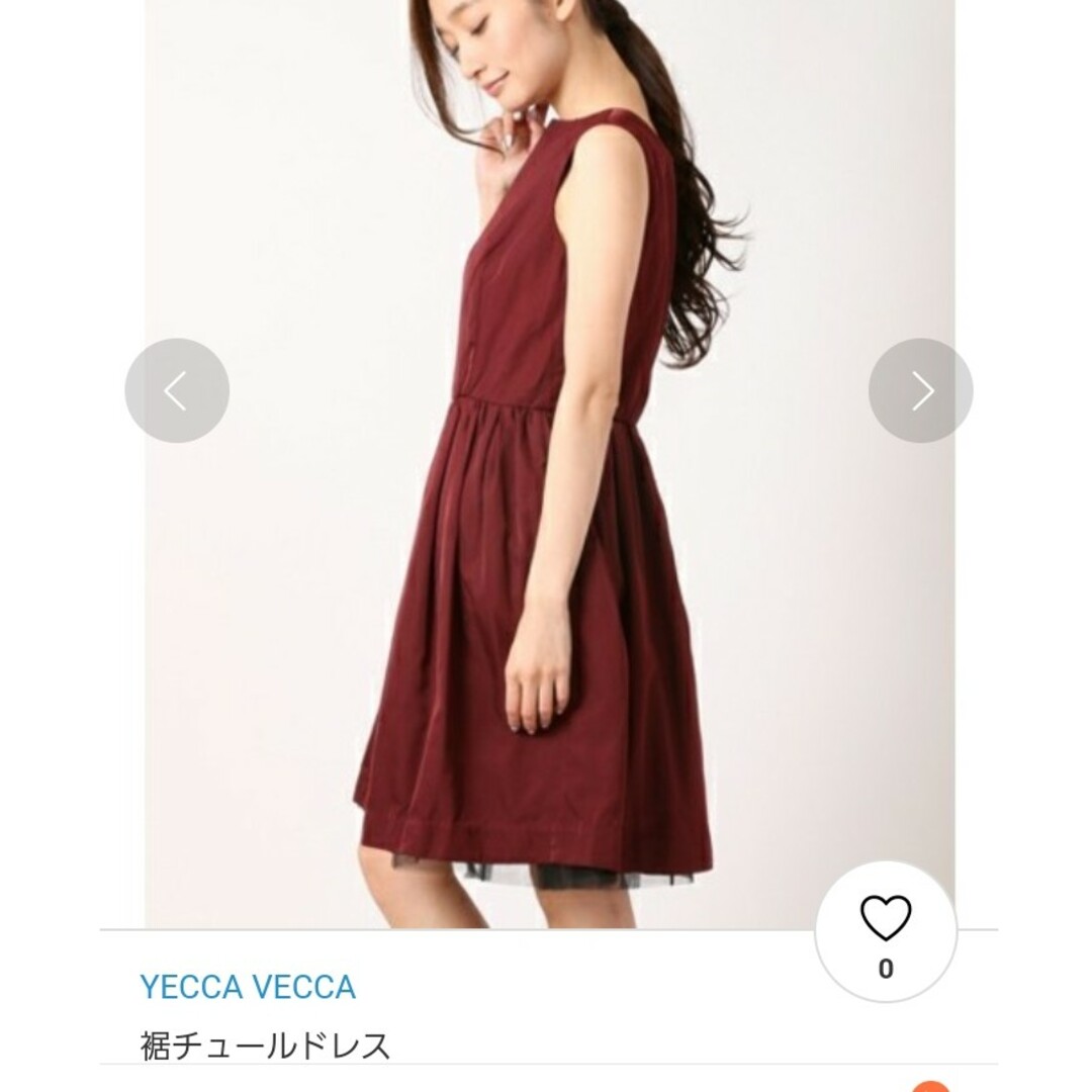 YECCA VECCA(イェッカヴェッカ)のイェッカヴェッカ　　　ドレス レディースのフォーマル/ドレス(ミディアムドレス)の商品写真