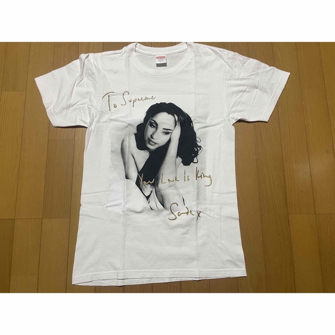 supreme  Sade tee white L