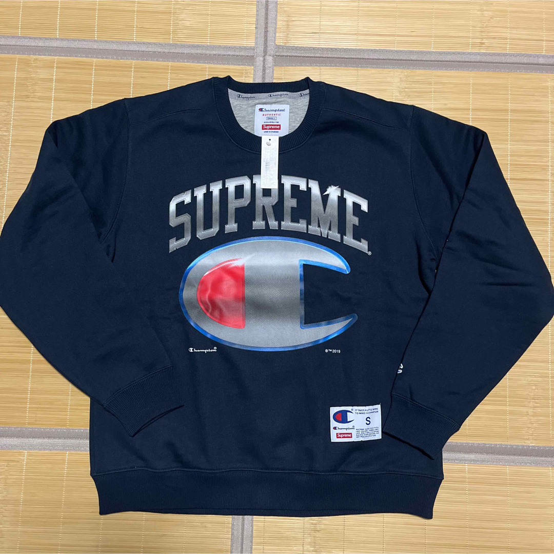 Supreme Champion Chrome Crewneck S スウェット