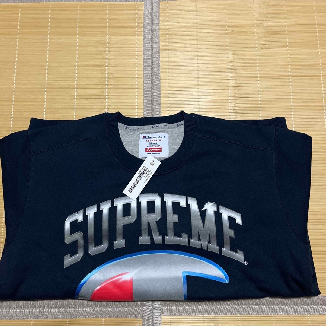 Supreme Champion Chrome Crewneck スウェット Ｌ