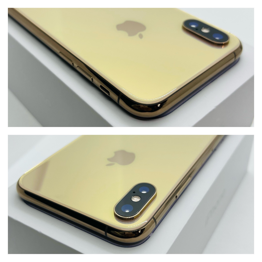 A 新品電池 iPhone Xs Gold 512 GB SIMフリー 本体
