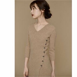 アニュアンス(ánuans)のl_or  Cache-coeur Knit Dress (ロングワンピース/マキシワンピース)