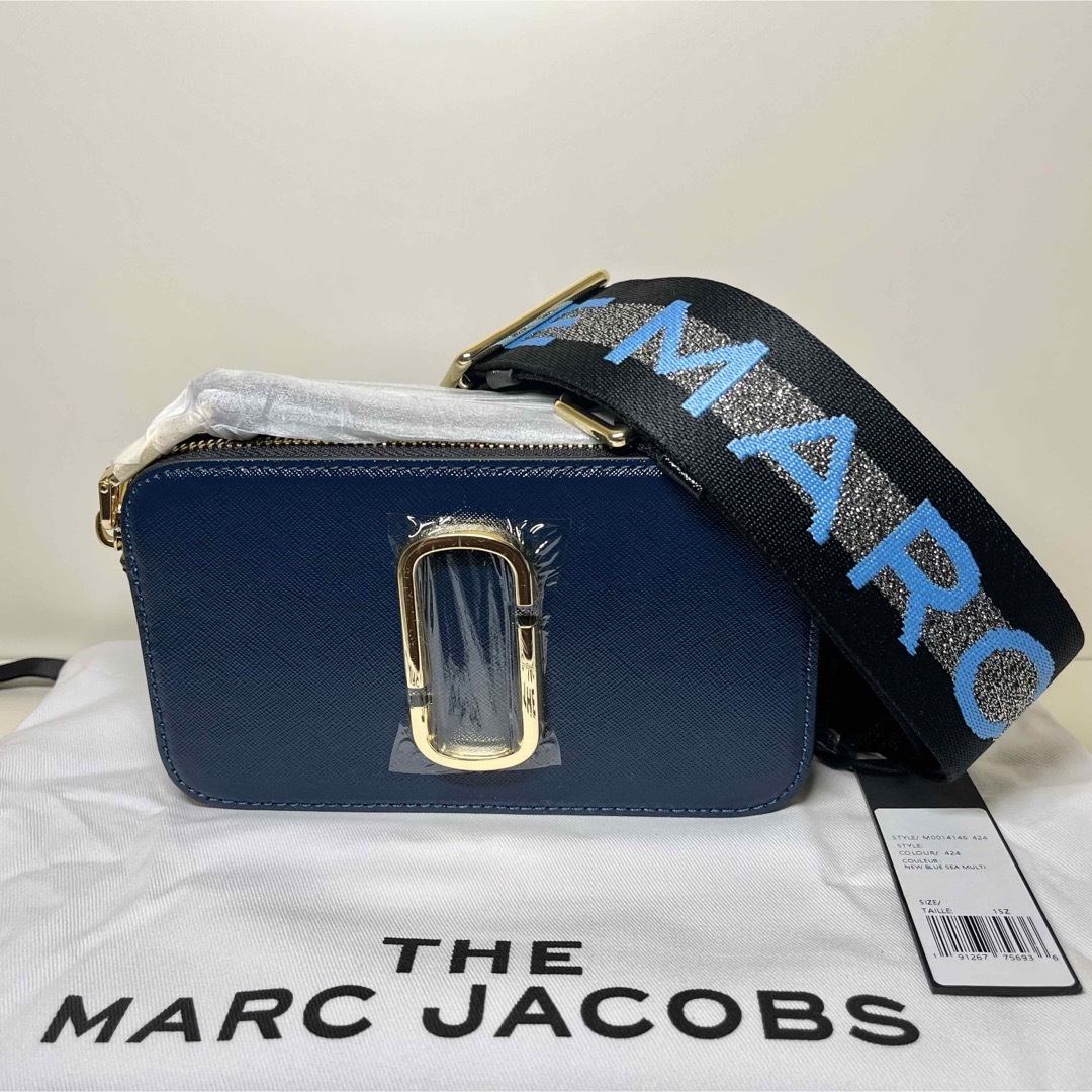 ✨新品✨ MARC JACOBS スナップショット ニューブルーシーマルチ