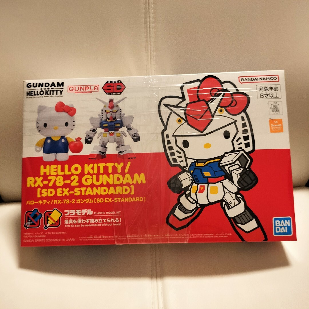 バンダイスピリッツ ハローキティ／RX-78-2 ガンダム　プラモデル エンタメ/ホビーのおもちゃ/ぬいぐるみ(模型/プラモデル)の商品写真