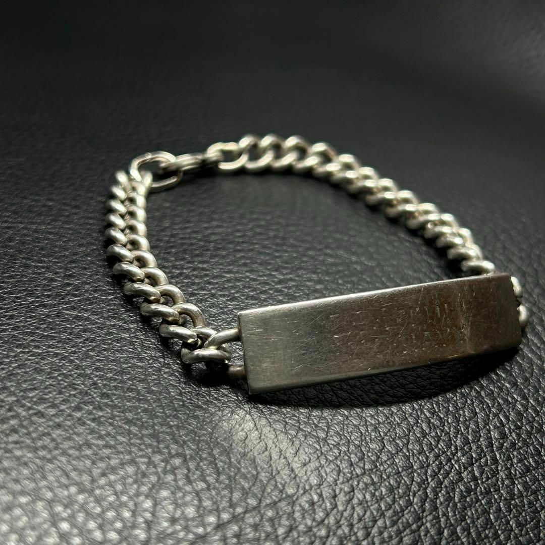 MILITARY - 40s US NAVY USN IDブレスレット ナンバー入り ミリタリー