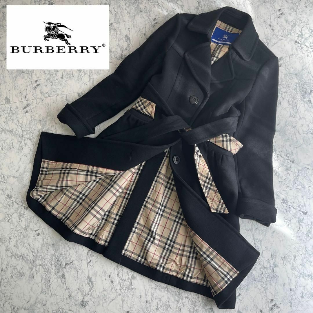 BURBERRY BLUE LABEL - バーバリーブルーレーベル ウールアンゴラ