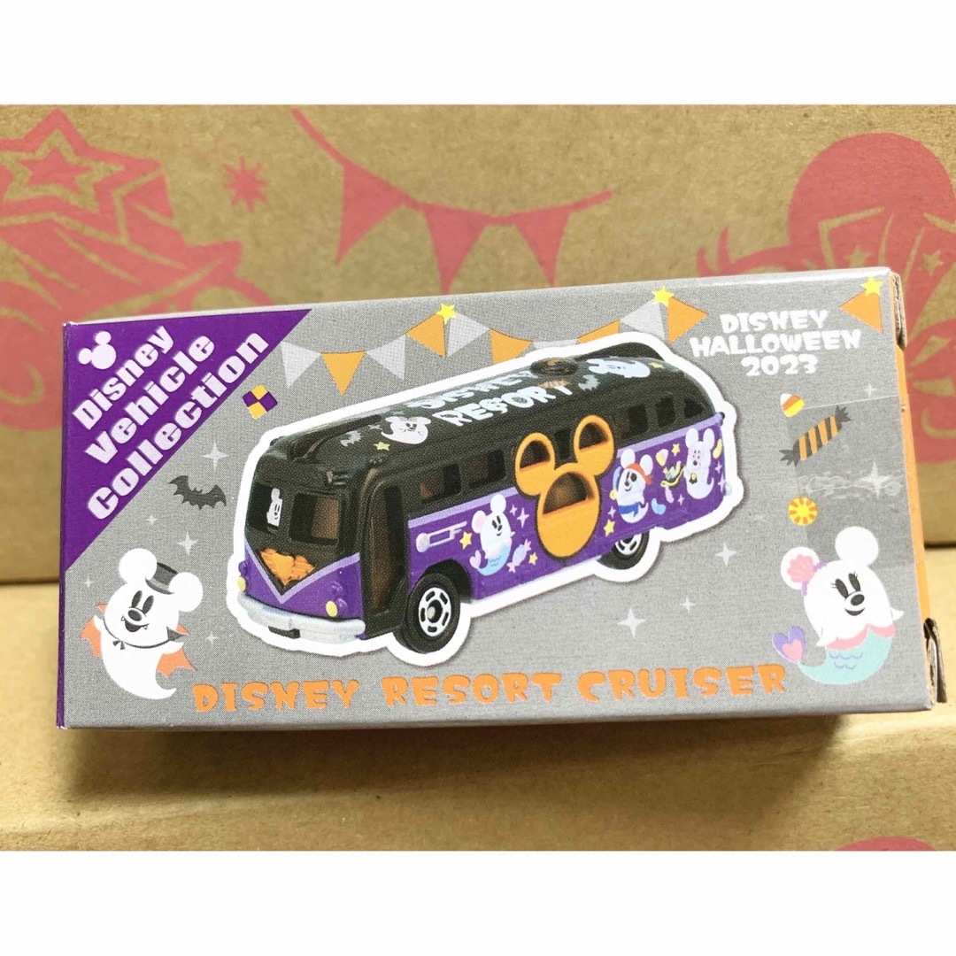 Disney(ディズニー)のディズニー ハロウィン トミカ ビークルコレクション リゾートクルーザー エンタメ/ホビーのおもちゃ/ぬいぐるみ(キャラクターグッズ)の商品写真