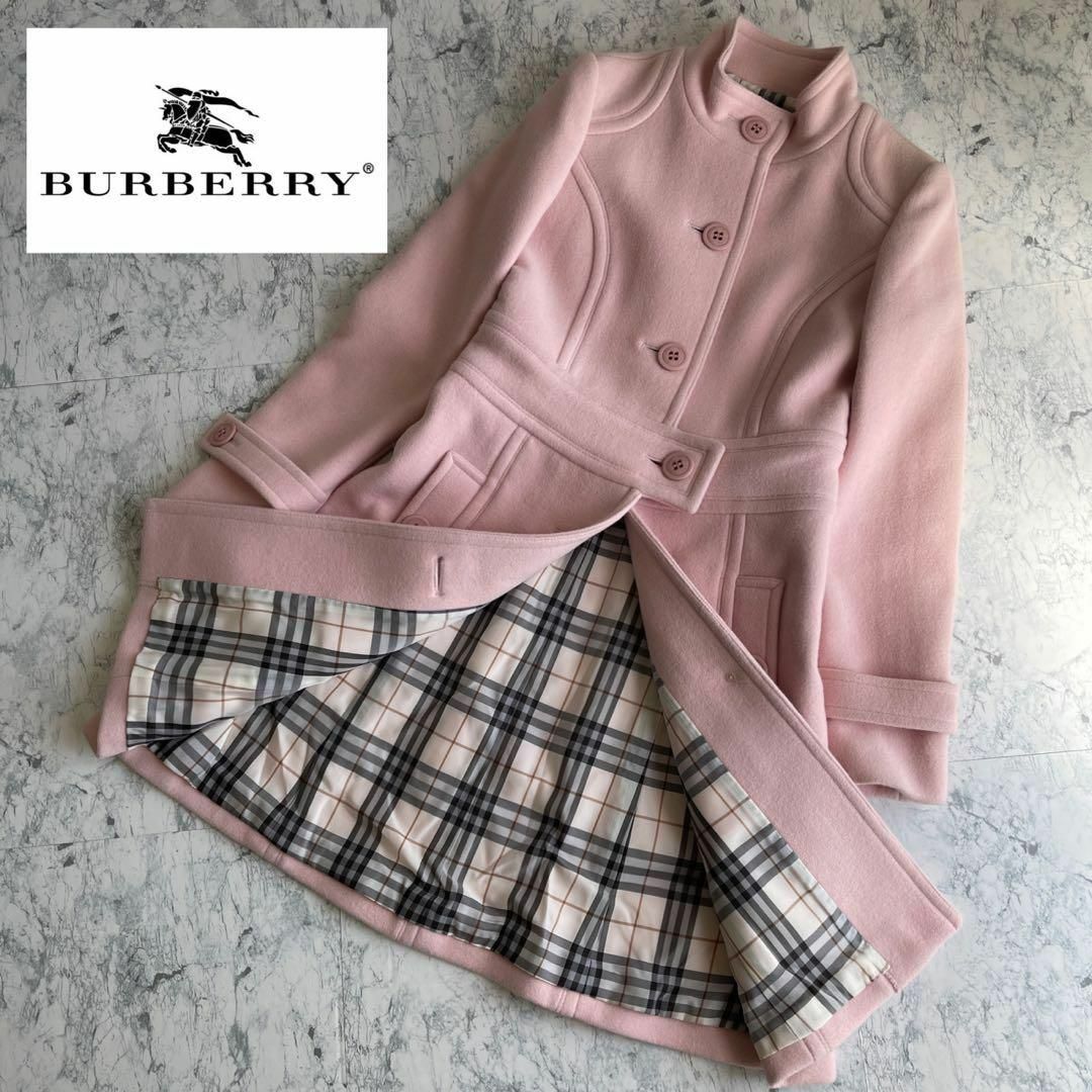 BURBERRY BLUE LABEL - 美品 バーバリーブルーレーベル ロングコート