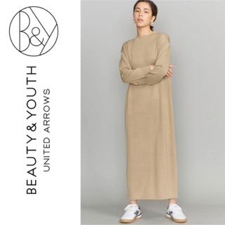 ビューティアンドユースユナイテッドアローズ(BEAUTY&YOUTH UNITED ARROWS)のBEAUTY&YOUTH  12GG コットンレーヨンバックスリットワンピース(ロングワンピース/マキシワンピース)