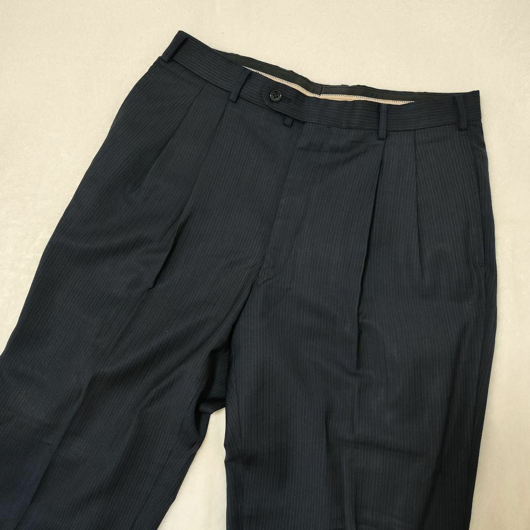 美品】エルメネジルドゼニア セットアップ ダブルジャケット LL-