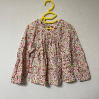 ザラキッズ(ZARA KIDS)のZARA  ザラベイビー  花柄長袖ブラウス　110(ブラウス)