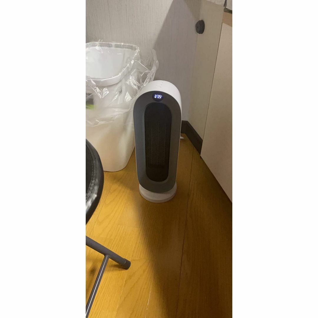 リモコン操作で細かな温度調整ができる速暖セラミックヒーター 6