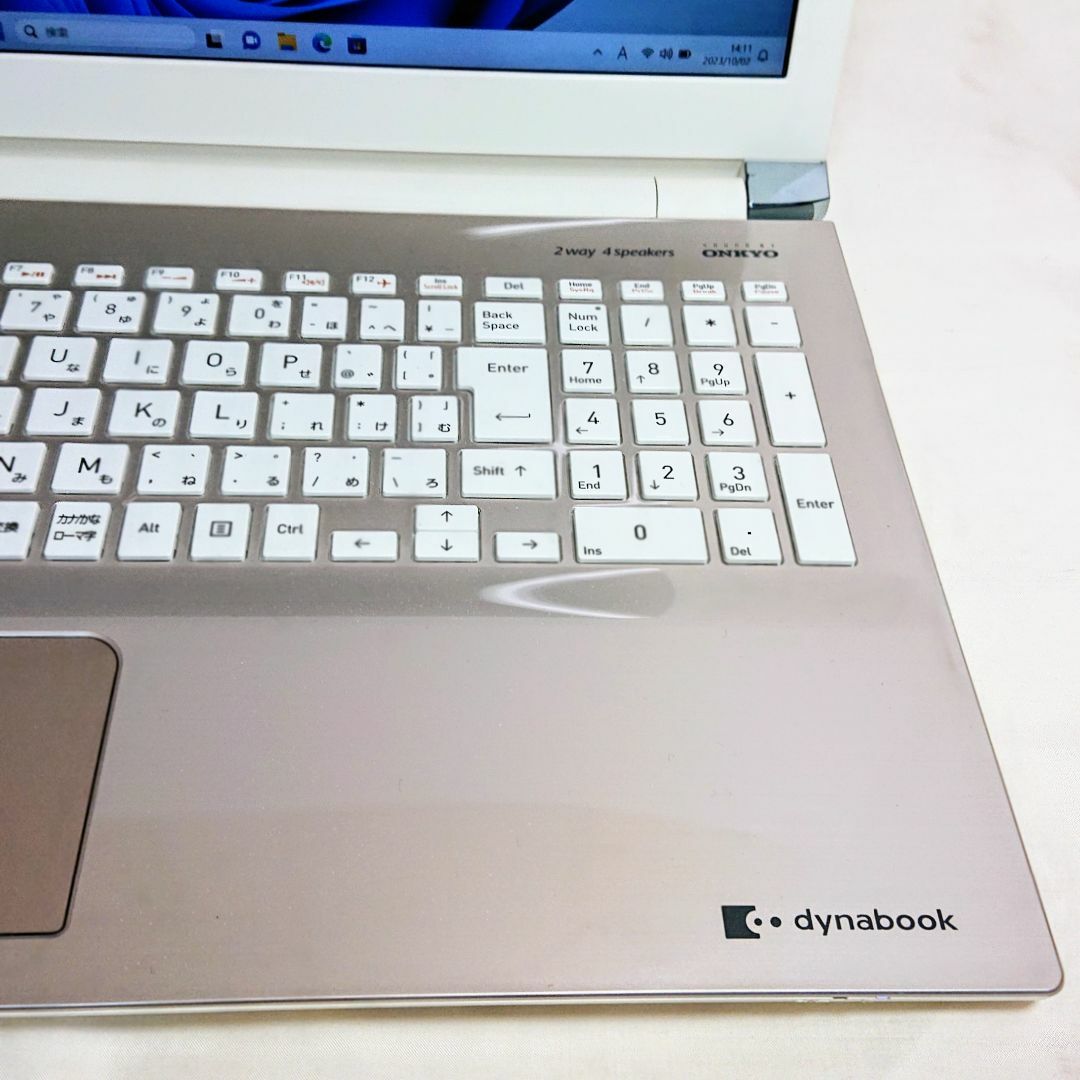 美品！Dynabook T75/GGD第8世代 Core i7[125]