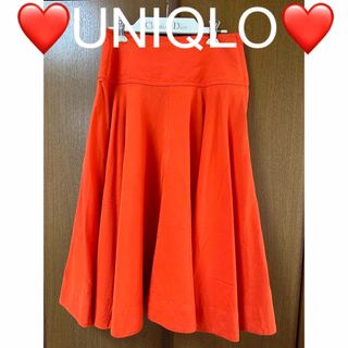 ユニクロ(UNIQLO)の❤️UNIQLO❤️ユニクロ❤️フレアースカート❤️(ひざ丈スカート)