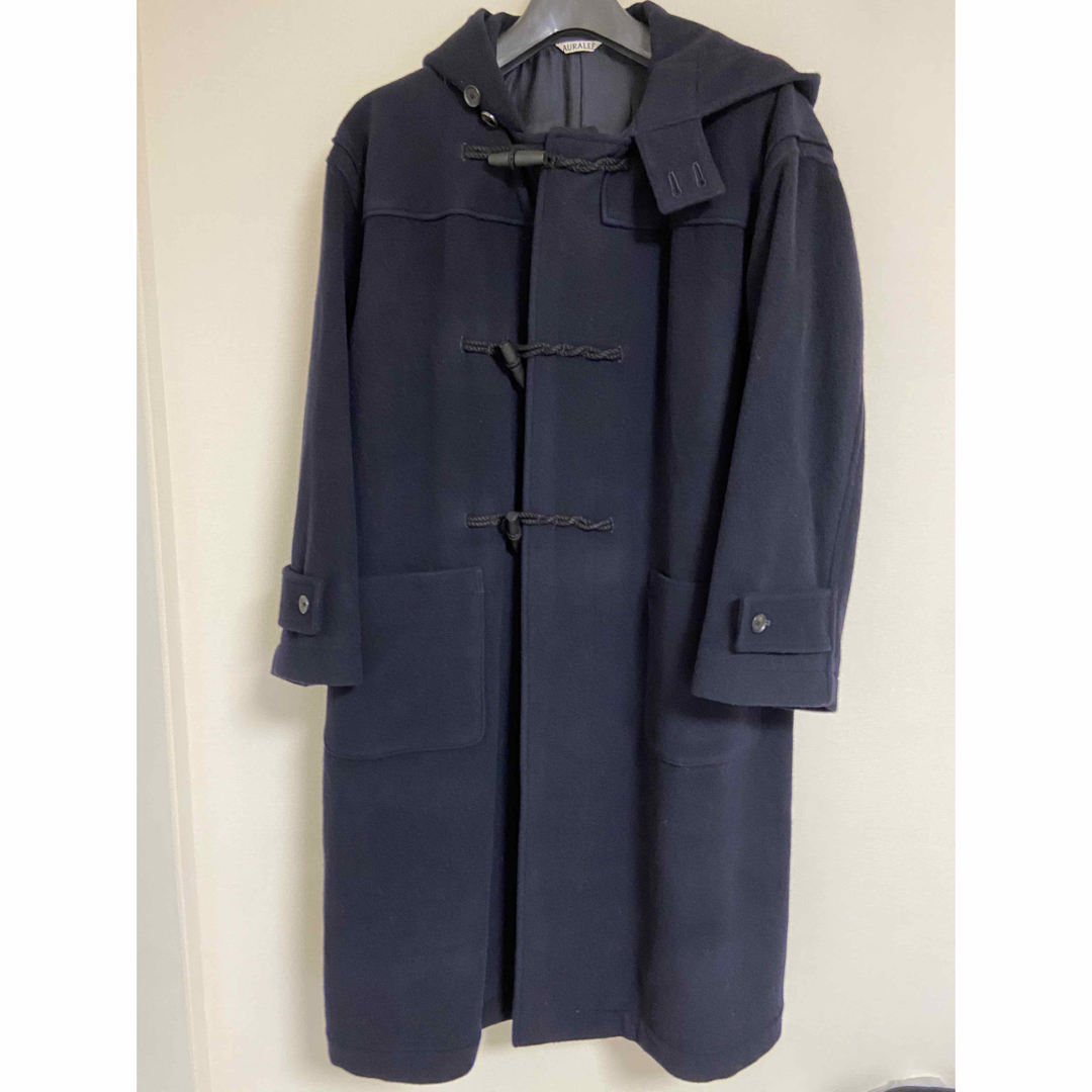 約57cm身幅CASHMERE WOOL MOSSER BIG DUFFLE COAT