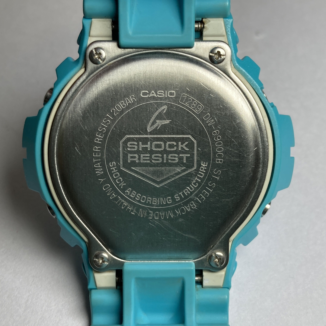 希少色G-SHOCK DW-6900CB クレイジーカラーズ メタリックブルー