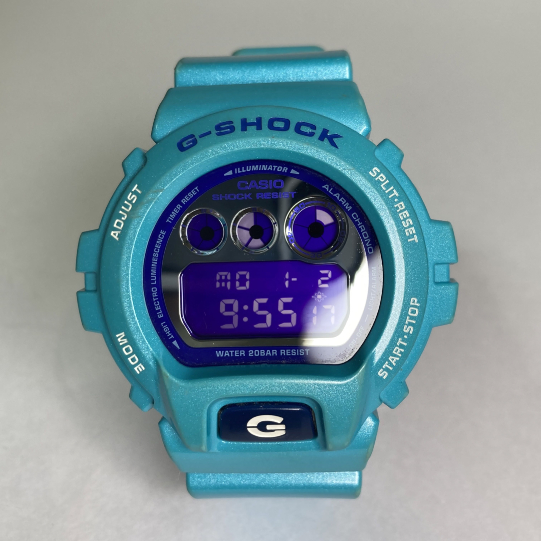 希少色G-SHOCK DW-6900CB クレイジーカラーズ メタリックブルー