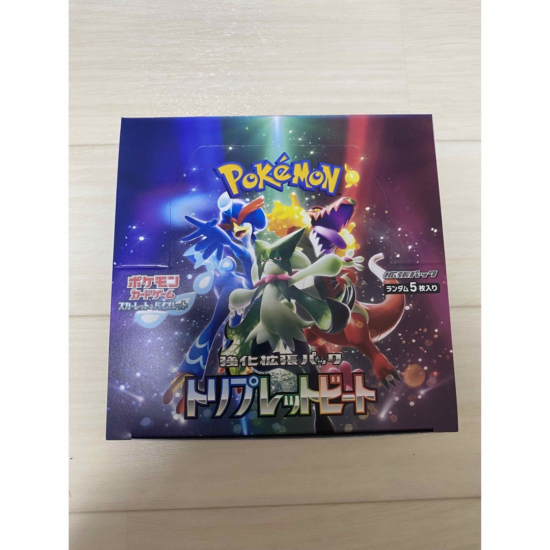 ポケモン - 【新品】ポケモンカード　トリプレットビート　1box