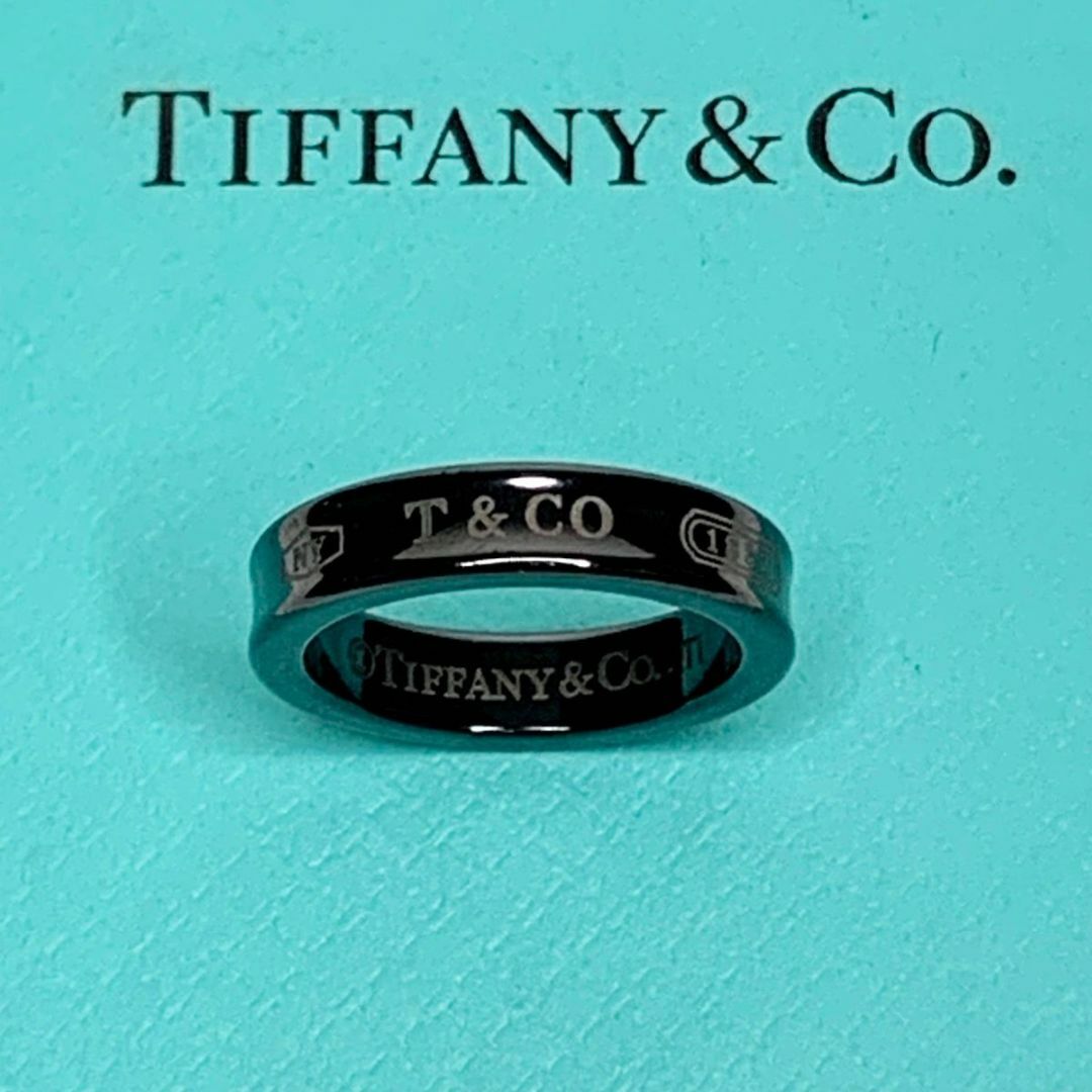 TIFFANY　ブラックチタン　リング