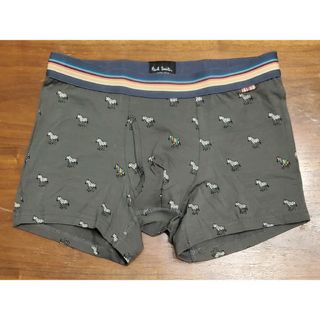 ポールスミス(Paul Smith)のポールスミス　新品　メンズ　ボクサーパンツ(ゼブラ/チャコールM)(ボクサーパンツ)