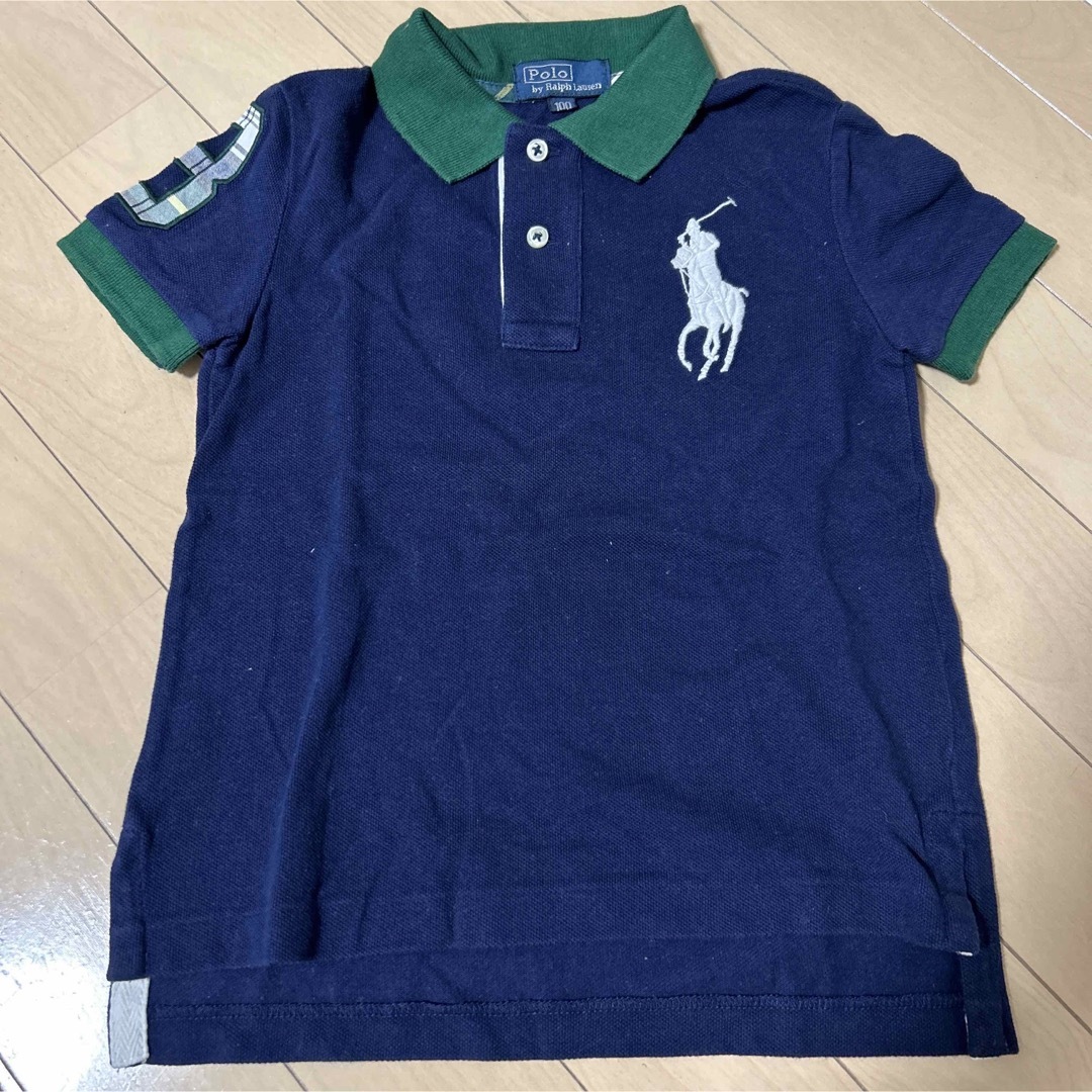 POLO RALPH LAUREN(ポロラルフローレン)のポロ　半袖　100センチ キッズ/ベビー/マタニティのキッズ服男の子用(90cm~)(Tシャツ/カットソー)の商品写真