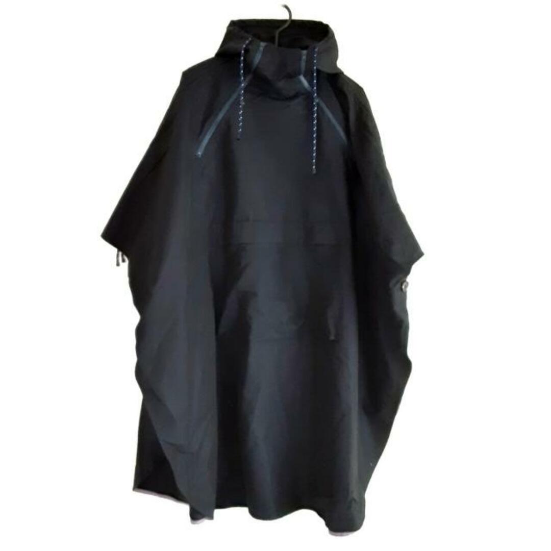 マイラン ポンチョ Anorak Poncho Coat 黒