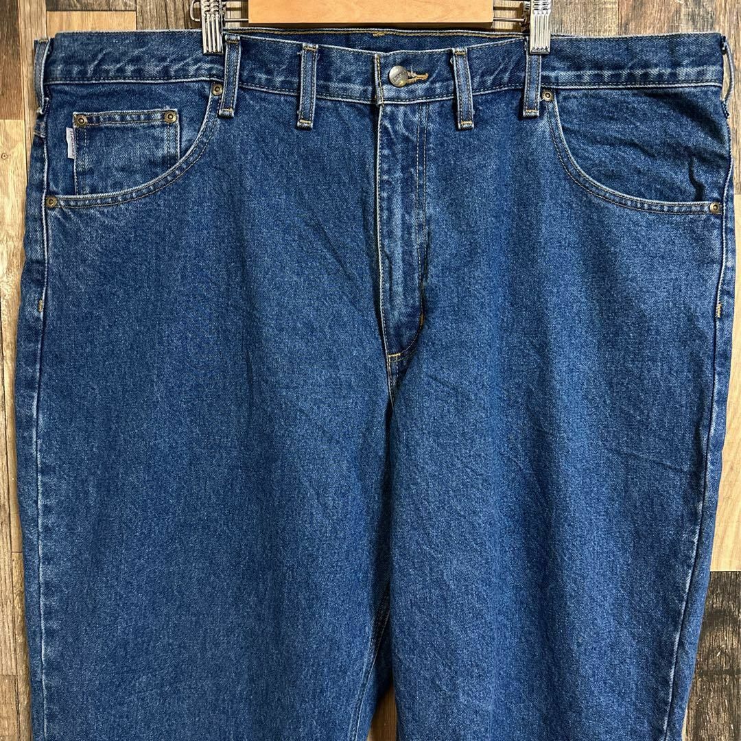 カーハート デニム ロゴ ジーンズ アメカジ ジーパン パンツ USA古着
