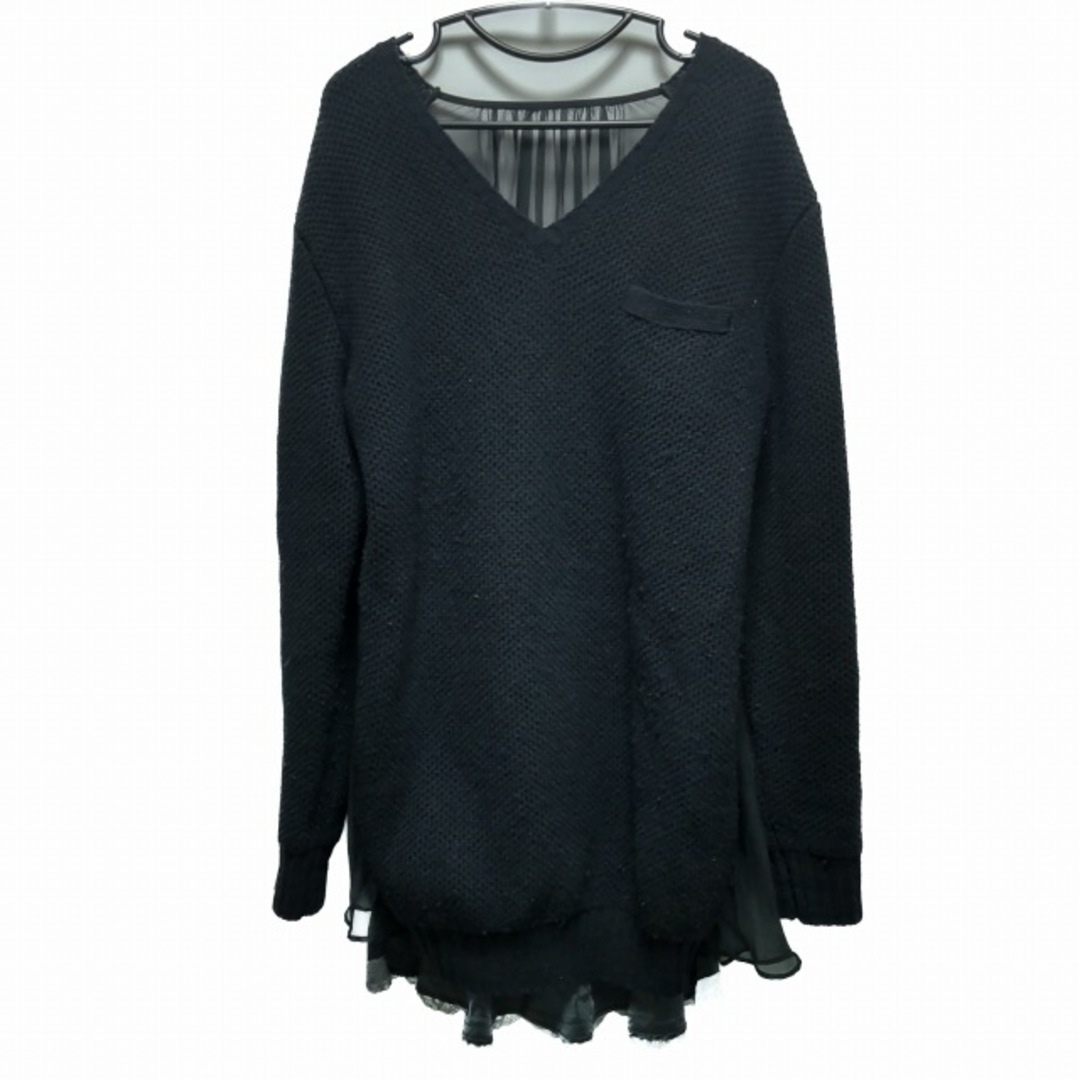 sacai - サカイ 長袖セーター サイズ2 M レディースの通販 by ブラン